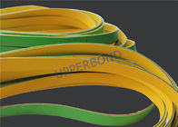 담배 포장업자 산업 드라이브 벨트 긴 기능적인 생활 녹색 &amp; 노란 색깔